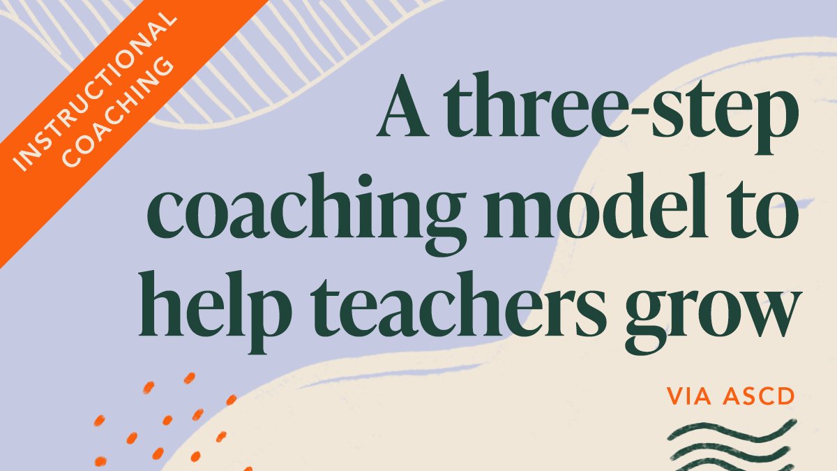 Excellent teacher coaching can lead to excellent teaching. 

3 steps toward high-impact coaching, via @ASCD.

ascd.org/blogs/a-three-…