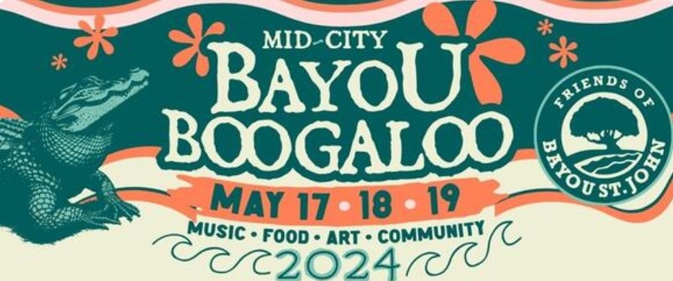 Bayou Boogaloo sets up 3 days of fun in New Orleans - Details via NewsBreak LINK ⬇️ share.newsbreak.com/6s8uuvdl