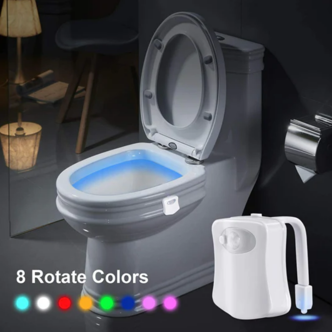 Get this If you have ever fumbled around in your bathroom at night. Add safety and fun to your toilet bowl. The quickest and easiest way to improve your toilet! 🚽 
Buy now: bit.ly/4bclKBn

#BathroomFun #LightingSolutions