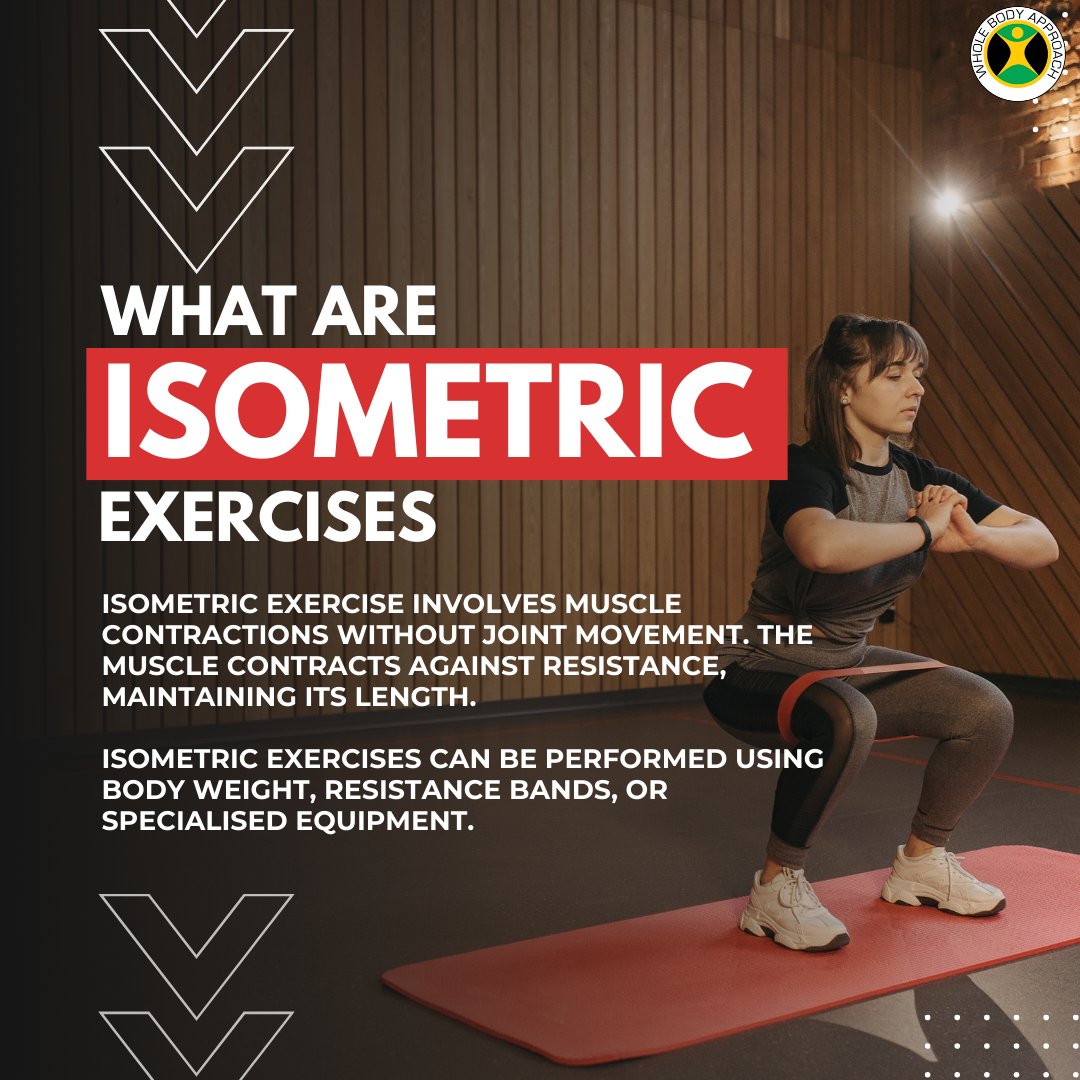 💪 Unlock Static Strength: Isometric exercise, the powerhouse of muscle strengthening, involves contractions without joint movement.

This means your muscles work against resistance, holding a steady position and building strength without motion. 💥

#IsometricExercise