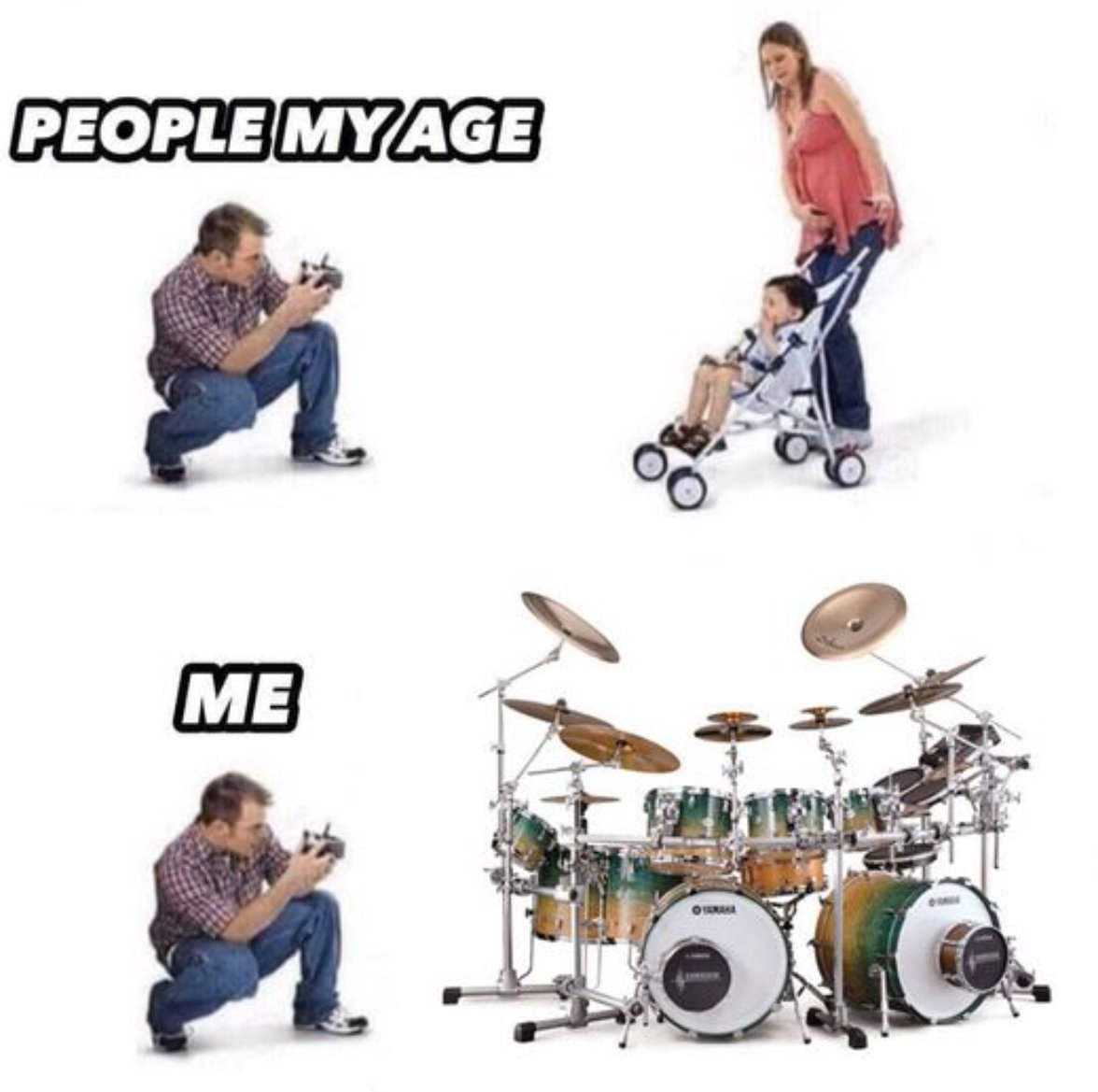 Is this you? 👁️👄👁️ Credits to: I Love Drums 😍