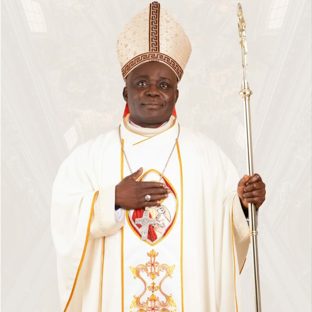 I like to sincerely congratulate Bishop Simeon Okezuo Nwobi on his elevation as the substantive Bishop of the Catholic Diocese of Ahiara, Imo State, by Pope Francis. I also rejoice with the people of Ahiara Diocese on this great news.