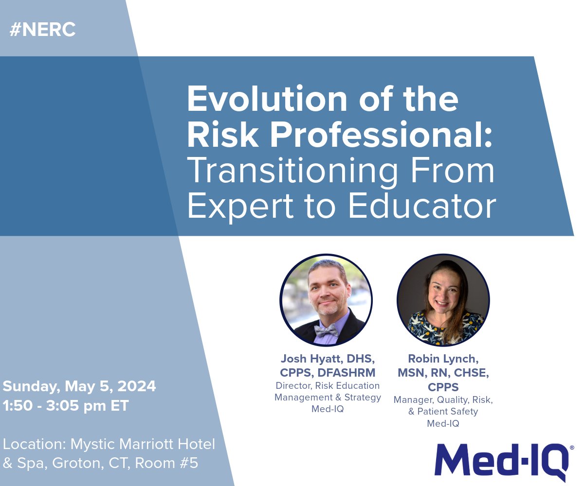 Our team is excited to engage with colleagues and share their insights at the upcoming Annual New England Regional Healthcare Risk Management Conference! Hope to see you there. #NERC #CSHRM #ASHRM #HealthcareRiskManagement @ASHRMAHA