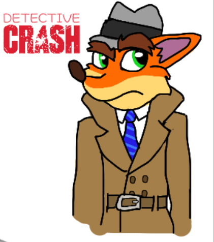 Detective Crash doodle 🕵️‍♂️
#CrashBandicoot #CrashBandicootFanart #Doodle