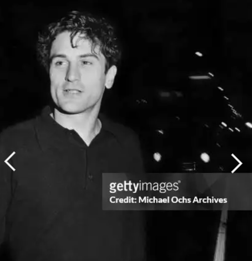 Longreads: 'Baldwin approached Raeburn to adapt [Giovanni's Room] into a screenplay in 1978... an endeavor that... would have possibly included an all-star cast of Robert De Niro...'  

Me: as... Giovanni? what? [Googles 'Robert De Niro late 1970s'] oh shit.