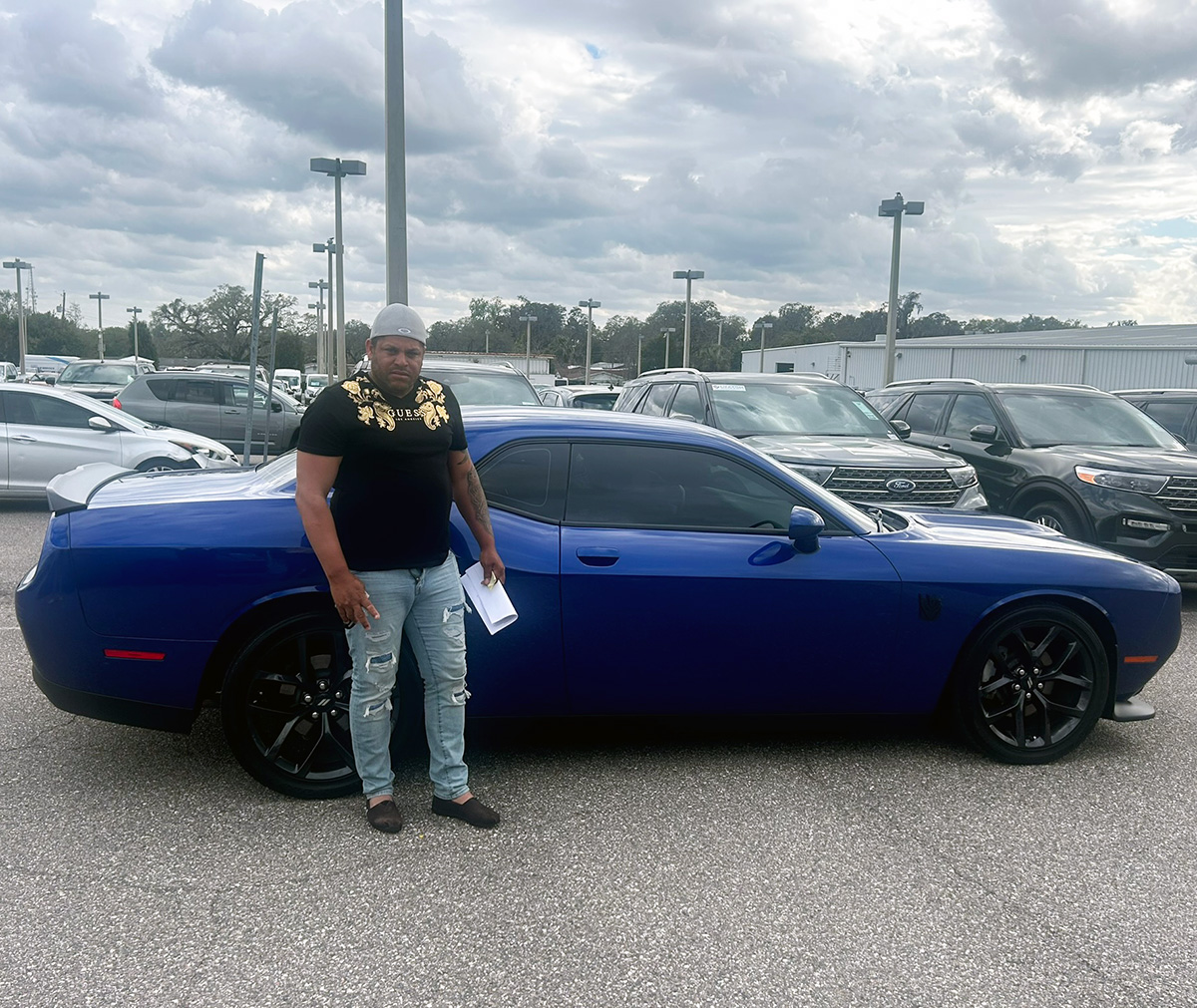 We say it all of the time! Get what you really want at #LakelandAutomall just like Renier Burey did when he picked up his #DodgeChallenger... #GreatService & a #GreatDeal were included! #Nice #Congratulations Reneir & #ThankYou for choosing us - We're here for you! #ShopOnline