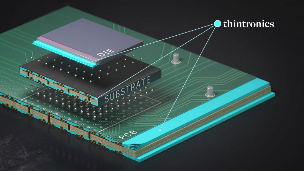👩‍💻 To meet the computing demands of the AI era, San Francisco startup @Thintronics is developing a new insulating material for printed circuit boards that enables faster processing speeds & lower energy costs for data centers. #NSFSBIR bit.ly/3QwOwEt 📷: Thintronics