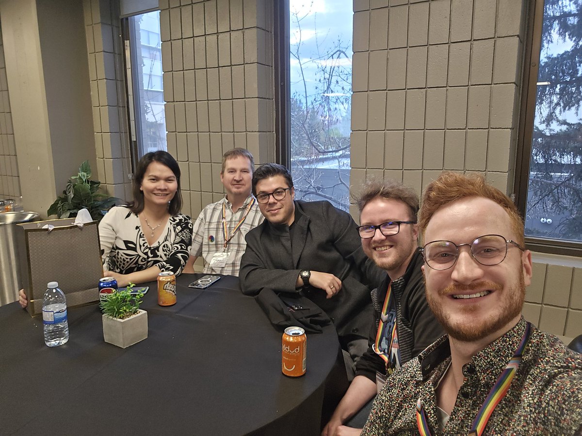 Adrian Monthony (@adrianmonthony) on Twitter photo Wrapping up the fabulous 2024 #2SLGBTQ+ #STEM Conference at <a href="/UofRegina/">University of Regina</a>. An amazing bonus of this conference was being able to share my research alongside my high school friend Dan! Thank you to all the organisers for creating such a engaging space for queer scientists! Wrapping up the fabulous 2024 #2SLGBTQ+ #STEM Conference at <a href="/UofRegina/">University of Regina</a>. An amazing bonus of this conference was being able to share my research alongside my high school friend Dan! Thank you to all the organisers for creating such a engaging space for queer scientists!