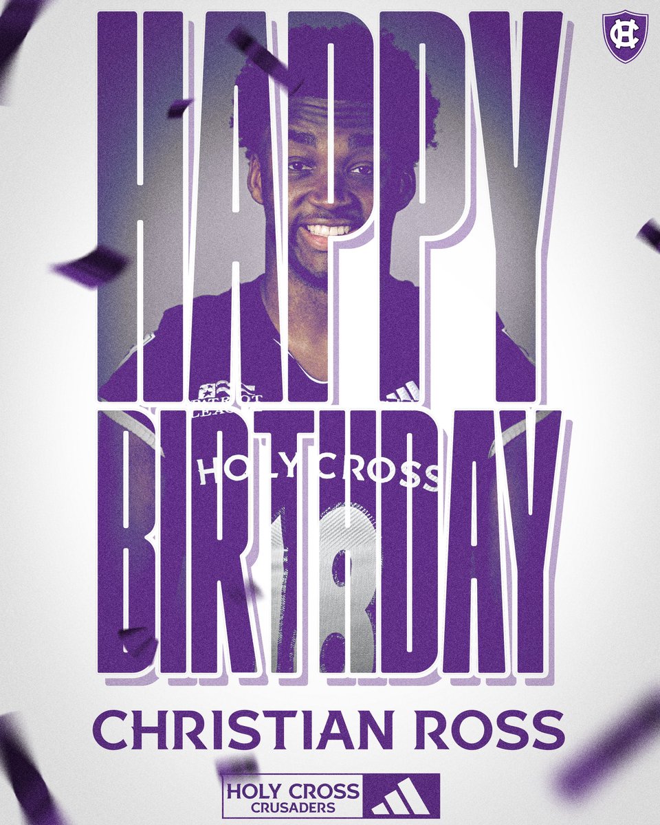 Happy birthday, @ChristianRoss_8! 🥳 #GoCrossGo