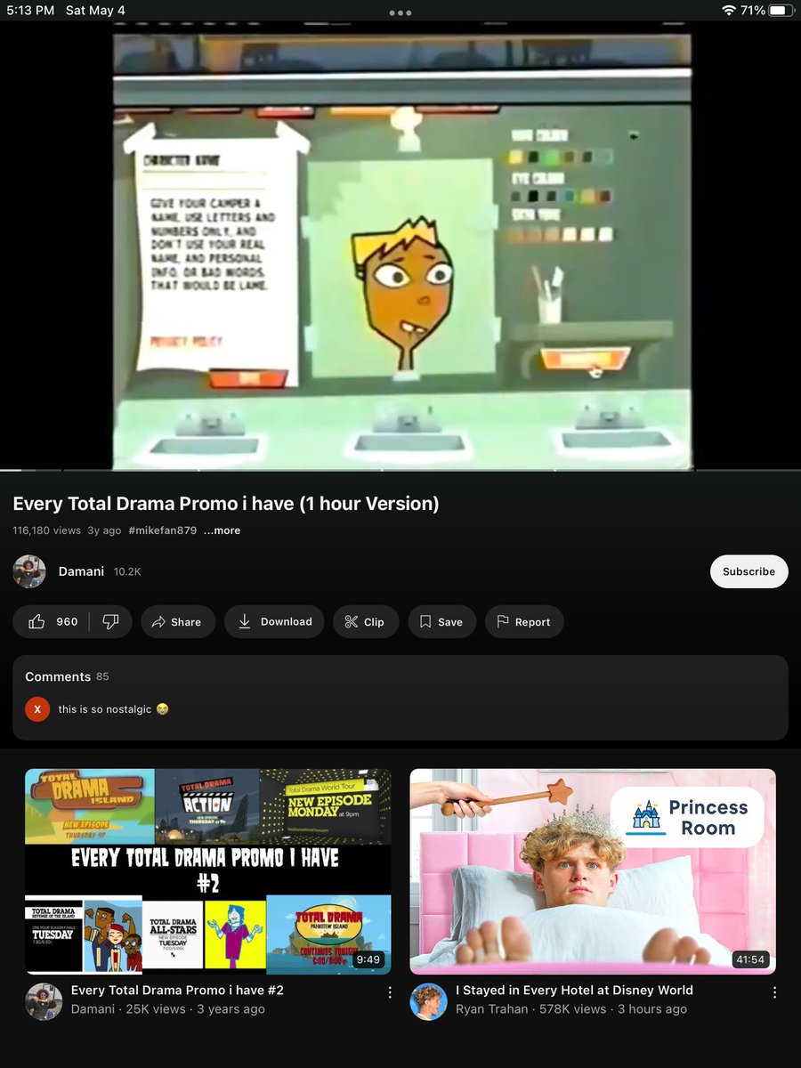 Maybe it’s good the total drama website is lost media