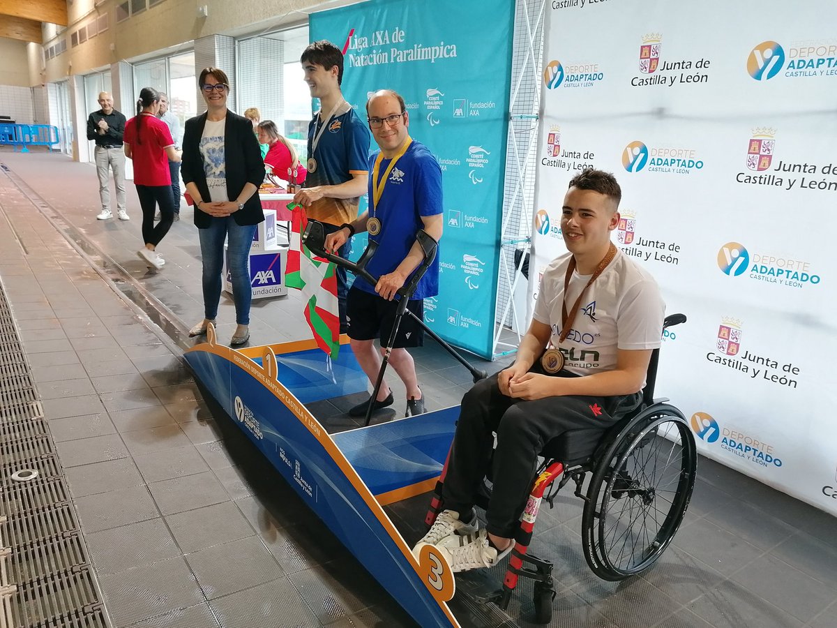 Finaliza la primera sesión del XII Open Internacional #CyL y cuarta jornada de Liga @FundacionAXA de Natación Paralímpica 🏊🏊🏊 👉 Mañana más‼️ #Open #CyL