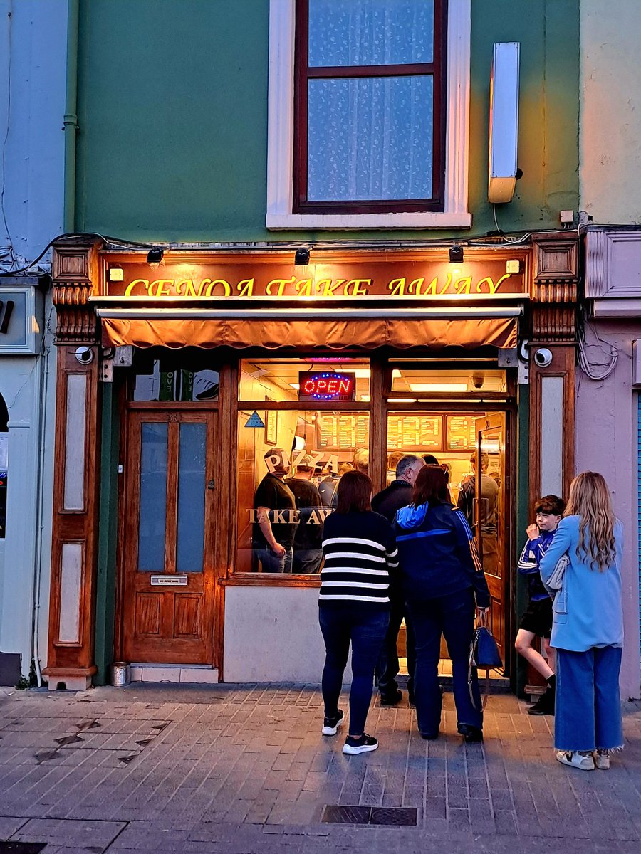 Can't leave Dungarvan without mentioning Genoa take away, it's iconic in the town, also kind of beautiful I think.