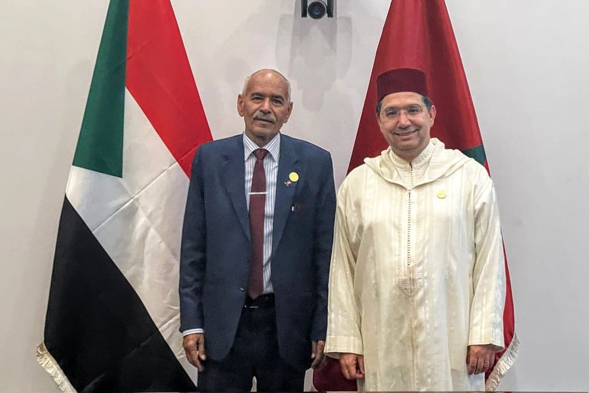 En marge de la 15ème Conférence au Sommet de l’OCI, M. Nasser Bourita s’est entretenu, aujourd’hui à Banjul, avec son homologue du Soudan, M. Hussein Awad Ali. #oicbanjulsummit