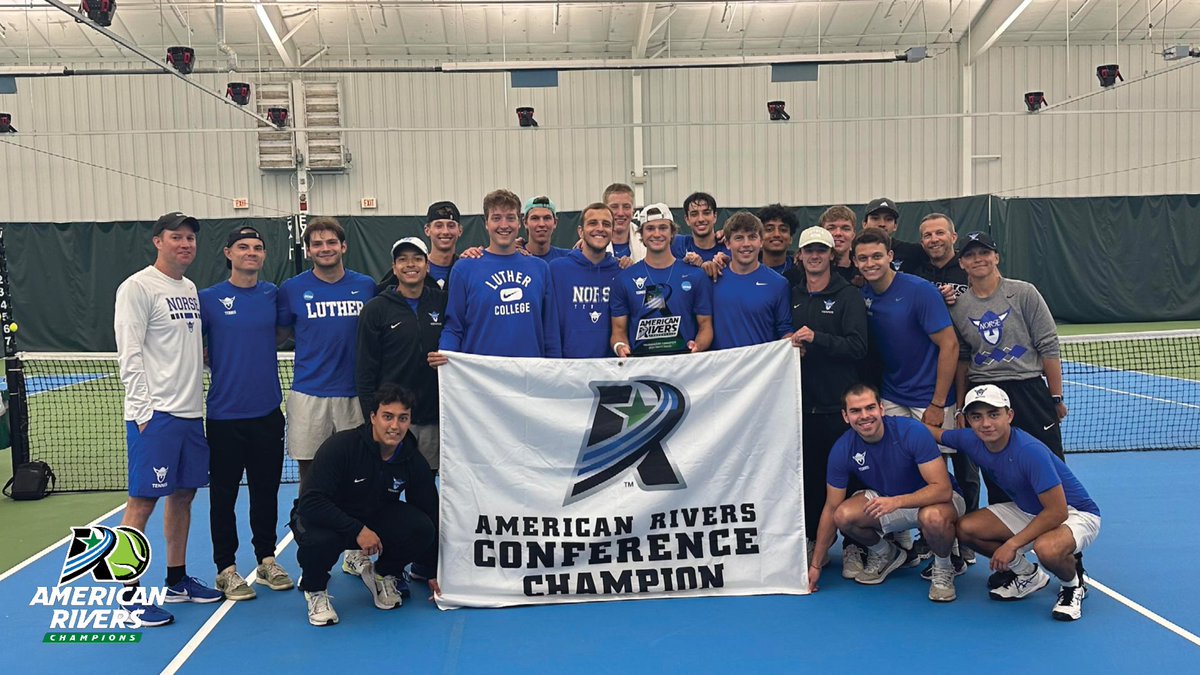 M🎾: <a href="/norsesports/">Luther College Norse</a> Men's Tennis Wins <a href="/AmerRiversConf/">American Rivers Conference (A-R-C)</a> AQ Title; Advances to <a href="/NCAADIII/">NCAA Division III</a> Tournament! 🏆

#rollriversMTN

📰: bit.ly/3UAfr3s