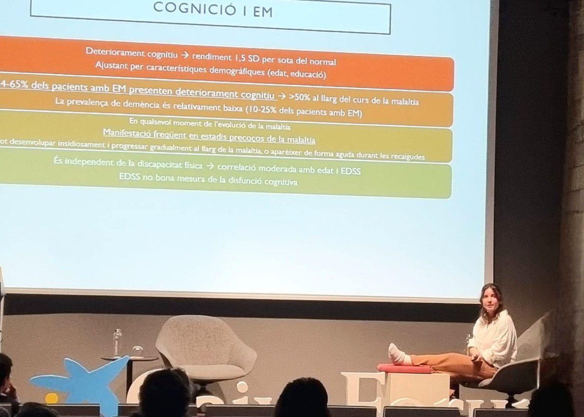 Clouen les Jornades Gironines del Mediterrani en #EsclerosiMúltiple, amb un 2n dia d’èxit dedicat als biomarcadors. 🔝 Enhorabona al comitè organitzador pel nivell del congrés, i agraïment als ponents per la qualitat de les intervencions. Fins l’any vinent‼️

 @llramio @garinho29