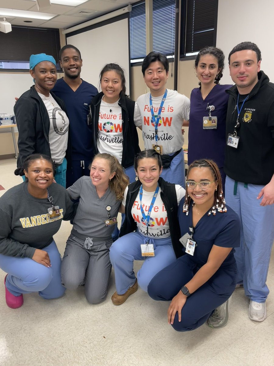 FutureIsNOWNash's tweet image. Future is NOW Nashville 2023-2024 Graduation Session! The children experienced a mock OR, a trauma bay simulation, and practiced on laparoscopic trainers. #FutureOfHealthCare @futurhealersky @Strongersons @ATFNashville @MNPDNashville @VUMCTrauma