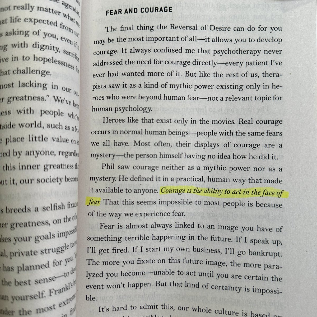 We all feel fear, but only the very few of us act in spite of it. 🧰🧠 #TheTools 📘