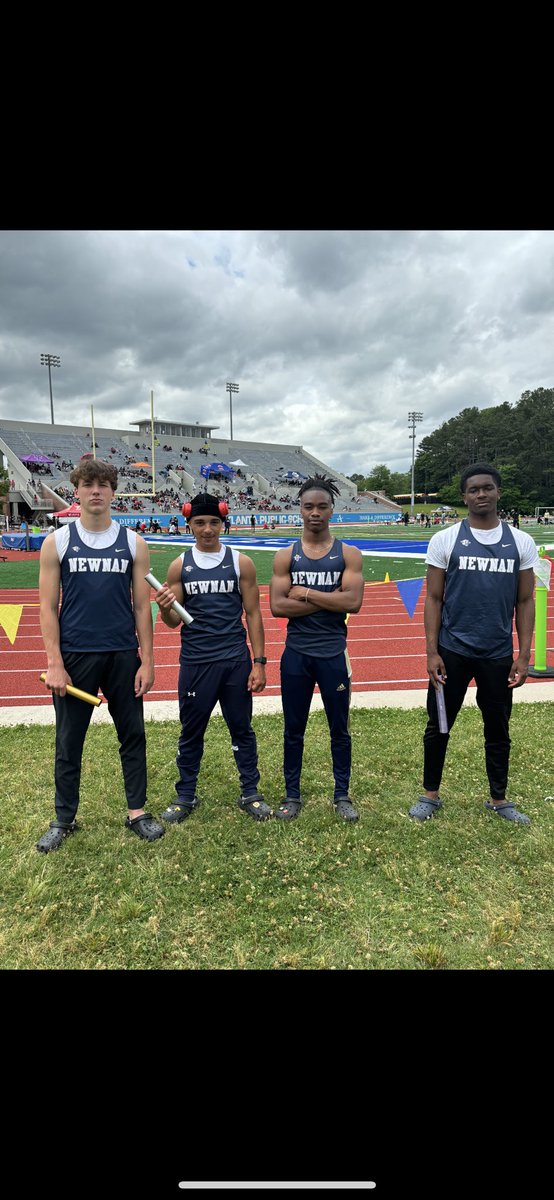 Qualified for State with a 42.4 on the 4x100! Ready to hit 41 Friday. @CoachTreyWalker @Brae_Crump8 @koreyturksjr @prince_derring0