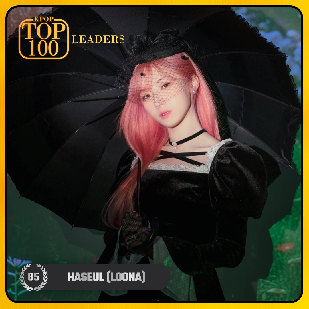 TOP 100 – K-POP LEADERS #85 HASEUL (#LOONA) Congratulations! 🎉