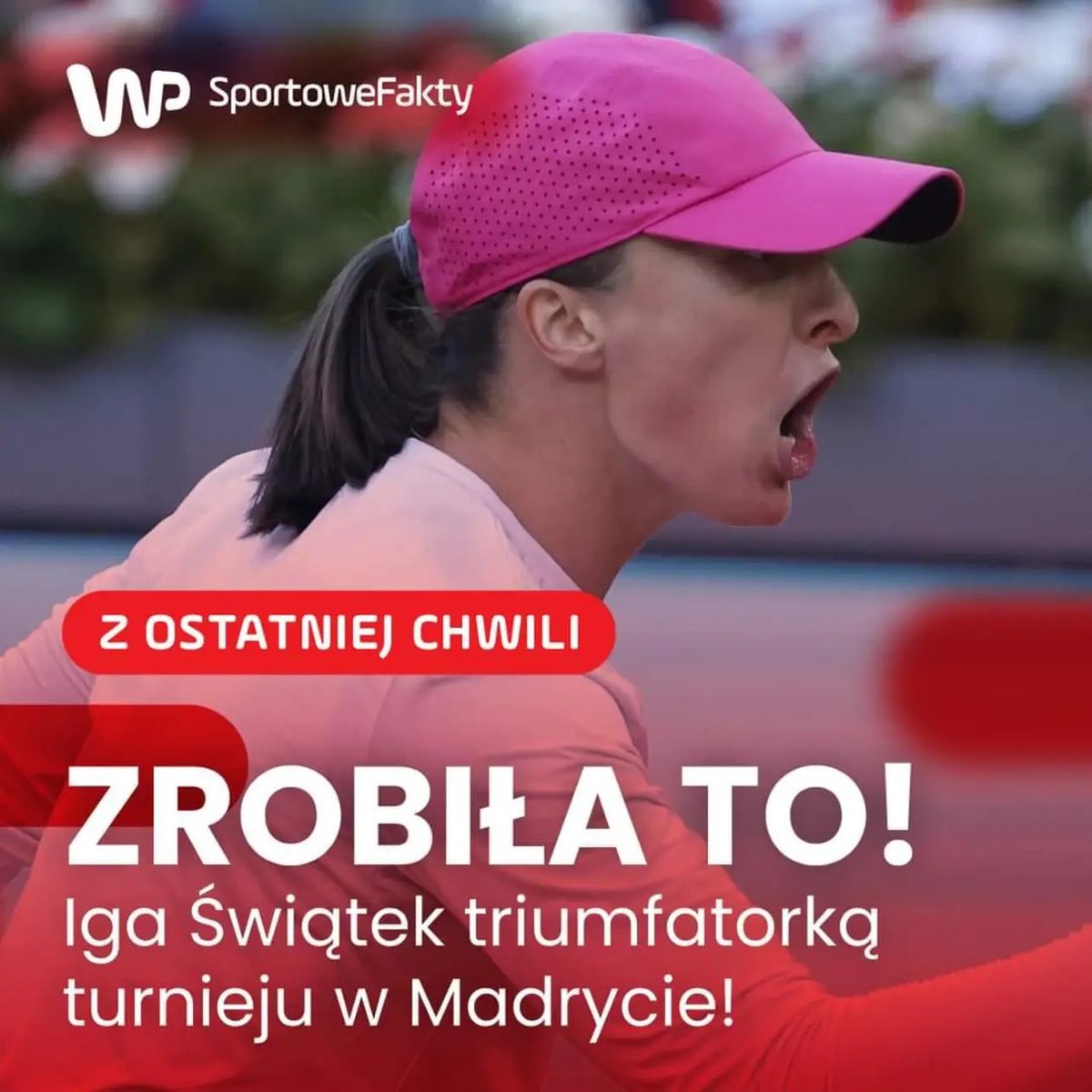 Iga Swiatek won the Madrid Open Championship for the first time. 

Congratulations <a href="/iga_swiatek/">Iga Świątek</a> 

#1GA #igaswiatek