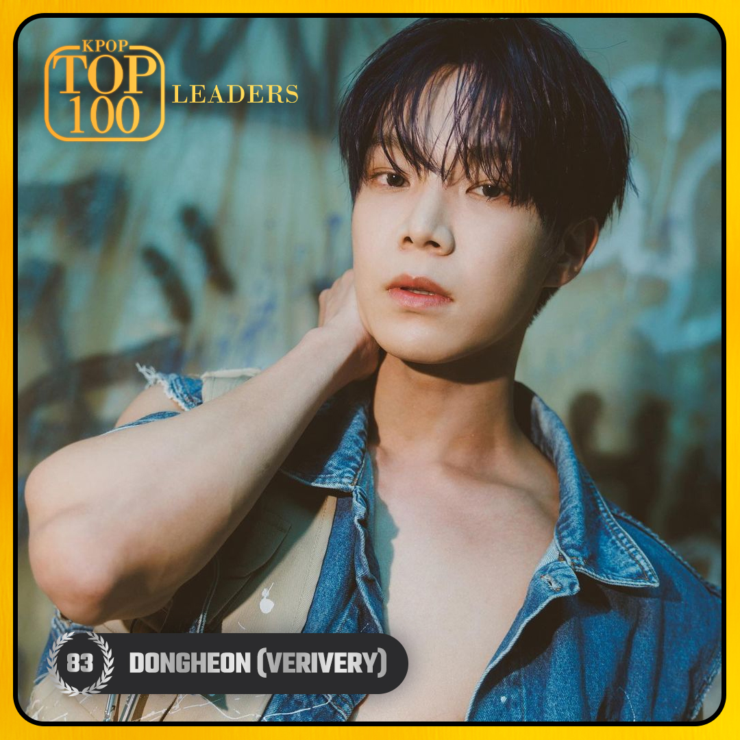 TOP 100 – K-POP LEADERS #83 DONGHEON (#VERIVERY) Congratulations! 🎉