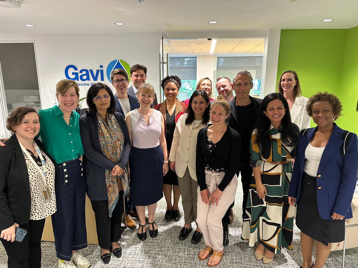 @Gavi is deeply grateful for the civil society organisation that have been strong allies in the United States as champions for #vaccinequity and global health security. Enjoyed meeting passionate representatives from @CSIS, @RESULTS_Tweets, @PATHtweets, @MalariaNoMore,