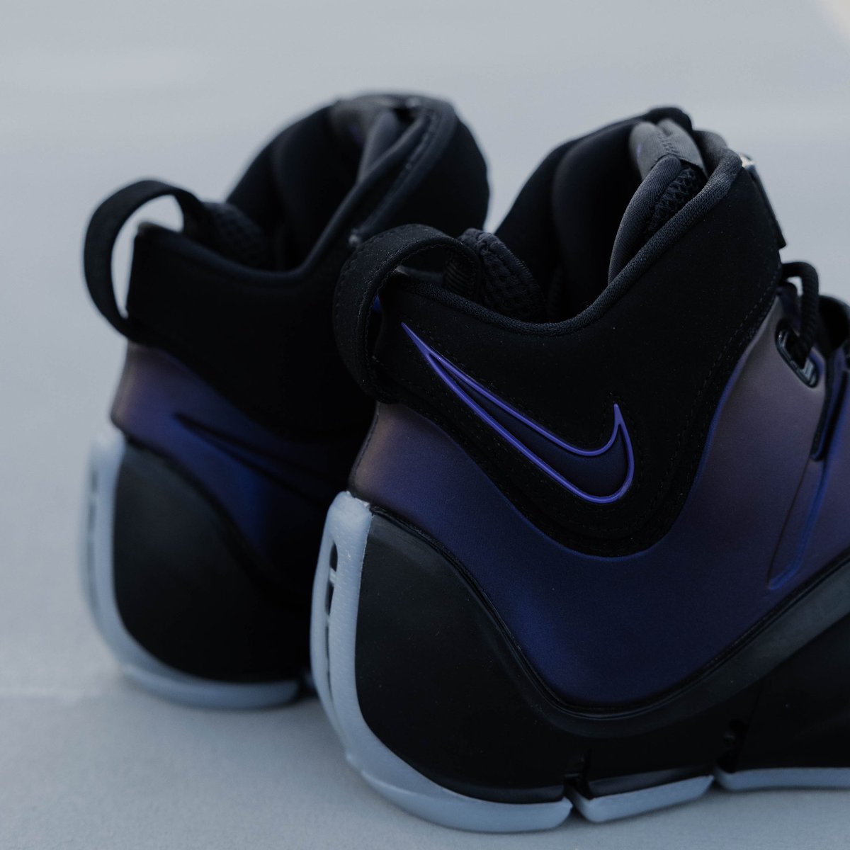 Nike Lebron IV 'Eggplant' Men’s Sizes 7-15 ($250) Available 5/8 at 9 AM CST First Come, First Serve Online TheBetterGeneration.com & TBG App Originally released in 2006, LeBron's 4th signature model is back in action. Adorned with the King's logo and branding from the…