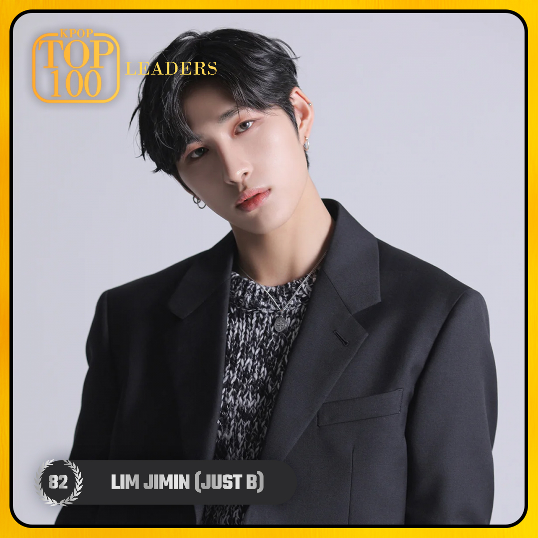 TOP 100 – K-POP LEADERS #82 LIM JIMIN (#JUSTB) Congratulations! 🎉