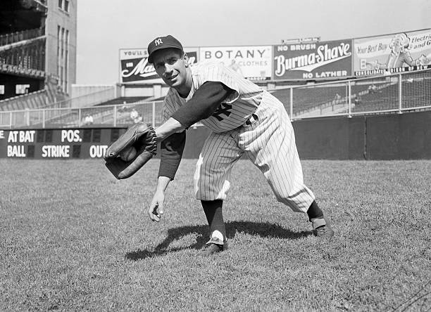 'I'll never forget September 6, 1950. I got a letter threatening me, Hank Bauer, Yogi Berra & Johnny Mize. It said if I showed up in uniform against the Red Sox I'd be shot. I turned the letter over to the FBI & told my Mgr., Casey Stengel about it. You know what Casey did?…