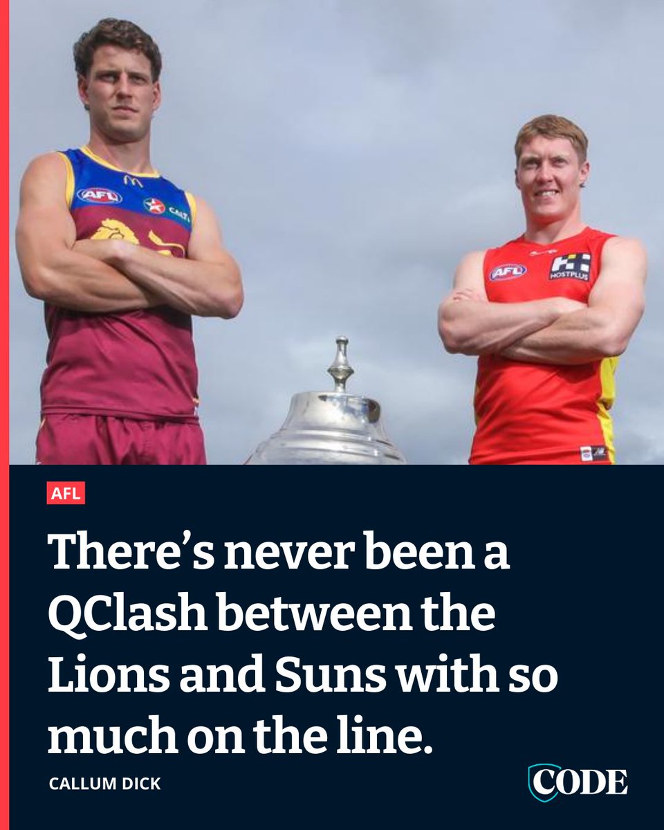 Gold Coast is on the march. Brisbane Lions’ season is fading away — and it’s why there’s never been a QClash with so much on the line. @CallumjDick examines whether a changing of the guard is imminent. ▶ bit.ly/3Qu0u1i