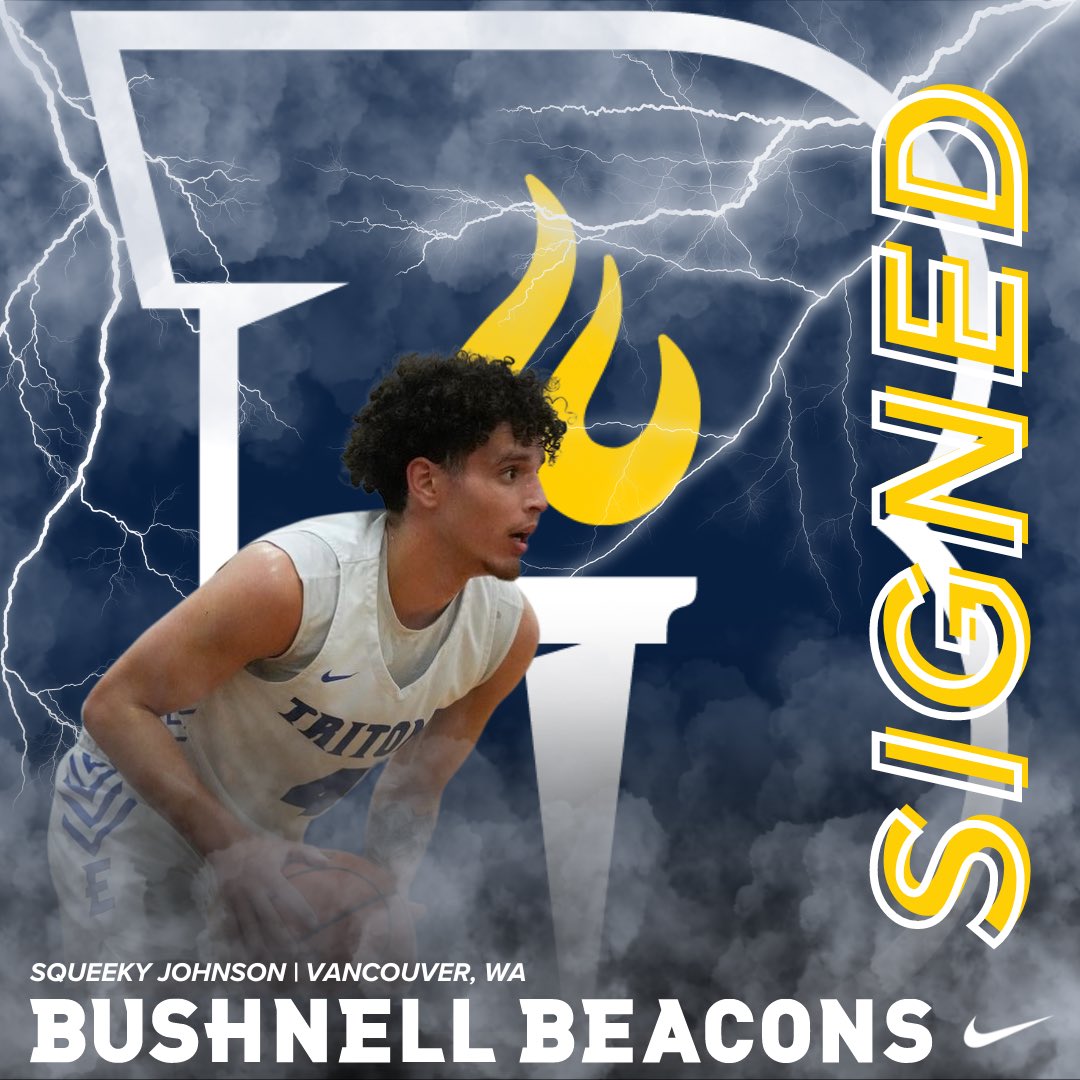⚡️SIGNED⚡️

We are excited to announce our next signee in the 2024 recruiting class, Squeeky Johnson, from Vancouver, WA. Squeeky is coming by way of Edmonds College. Welcome to the FAMILY‼️

#gobeacons #family