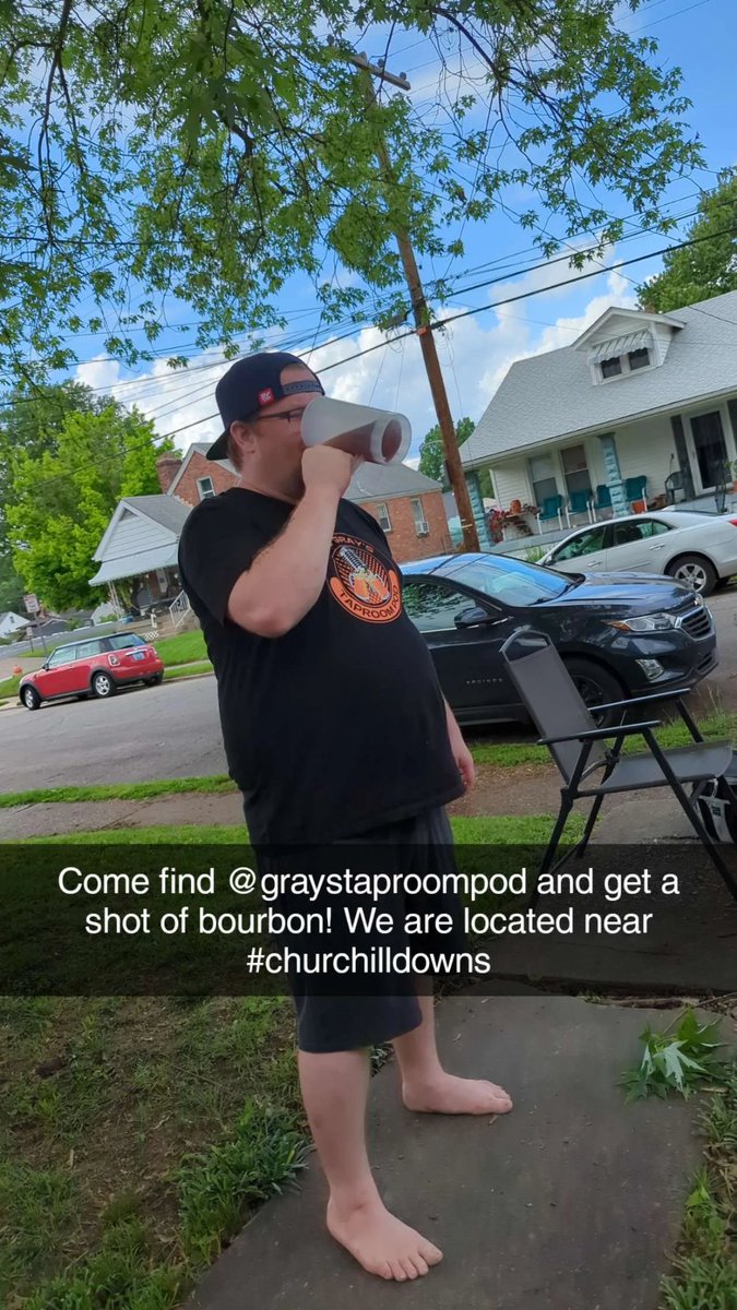 #KYDerby150 come find us at @graystaproompod and get a shot of bourbon