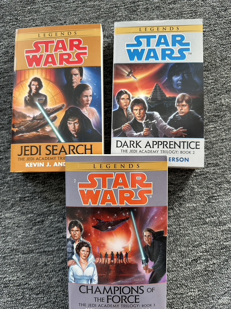 May the Fourth be with you! Celebrate with a signed set of my Jedi Academy books from wordfireshop.com/product-catego…
