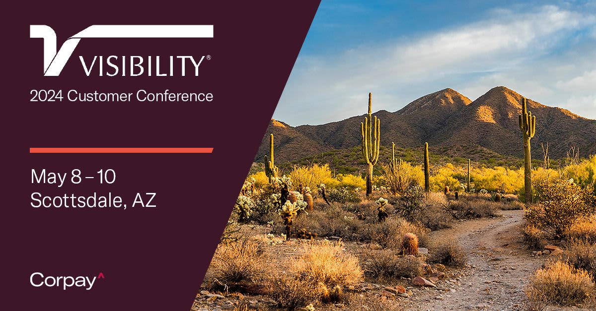 Join us at @Visibility_Corp's Customer Conference next week! Come see Brent, Kenneth 'Caleb', and Sarah at the Corpay booth and learn how to optimize your #spendmanagement.