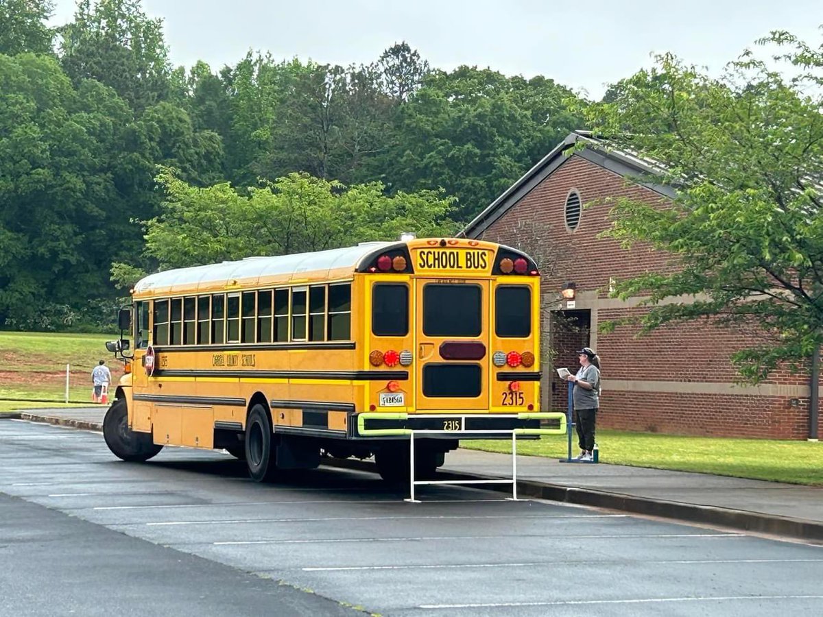 Great morning with our bus drivers for the annual bus rodeo and cook out! So thankful for the commitment of our folks! #24STRONG #WhateverItTakes