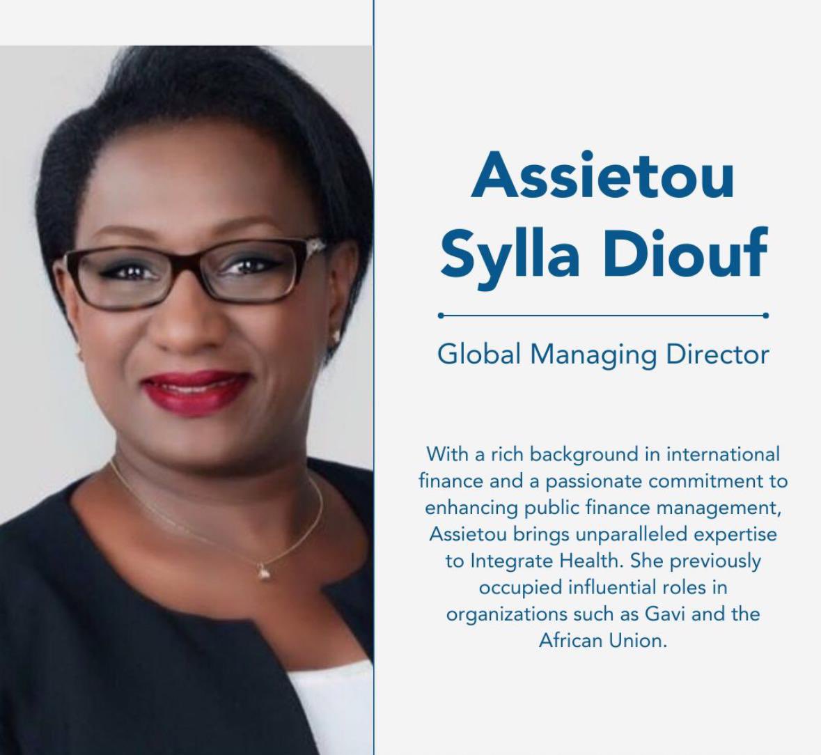 Congratulations, Assietou Sylla Diouf @assietou_sylla on your appointment. Your extensive experience in financial management and commitment to improving healthcare systems in Africa will be impactful across Africa.