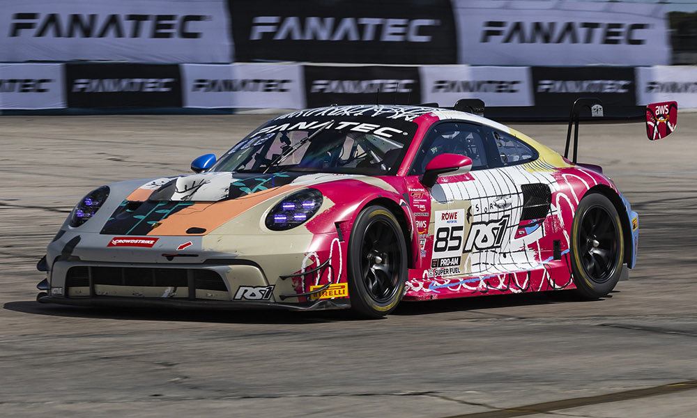 🏆 RACE 1 WINNERS: @TrentHindman and @SpencerPumpelly took overall honors in the first @gtworldcham race of the weekend at @SebringRaceway for RS1 and @PorscheRaces. ➡️ sportscar365.com/sro/world-chal… #GTWorldChAm #FanatecGT #GTSebring