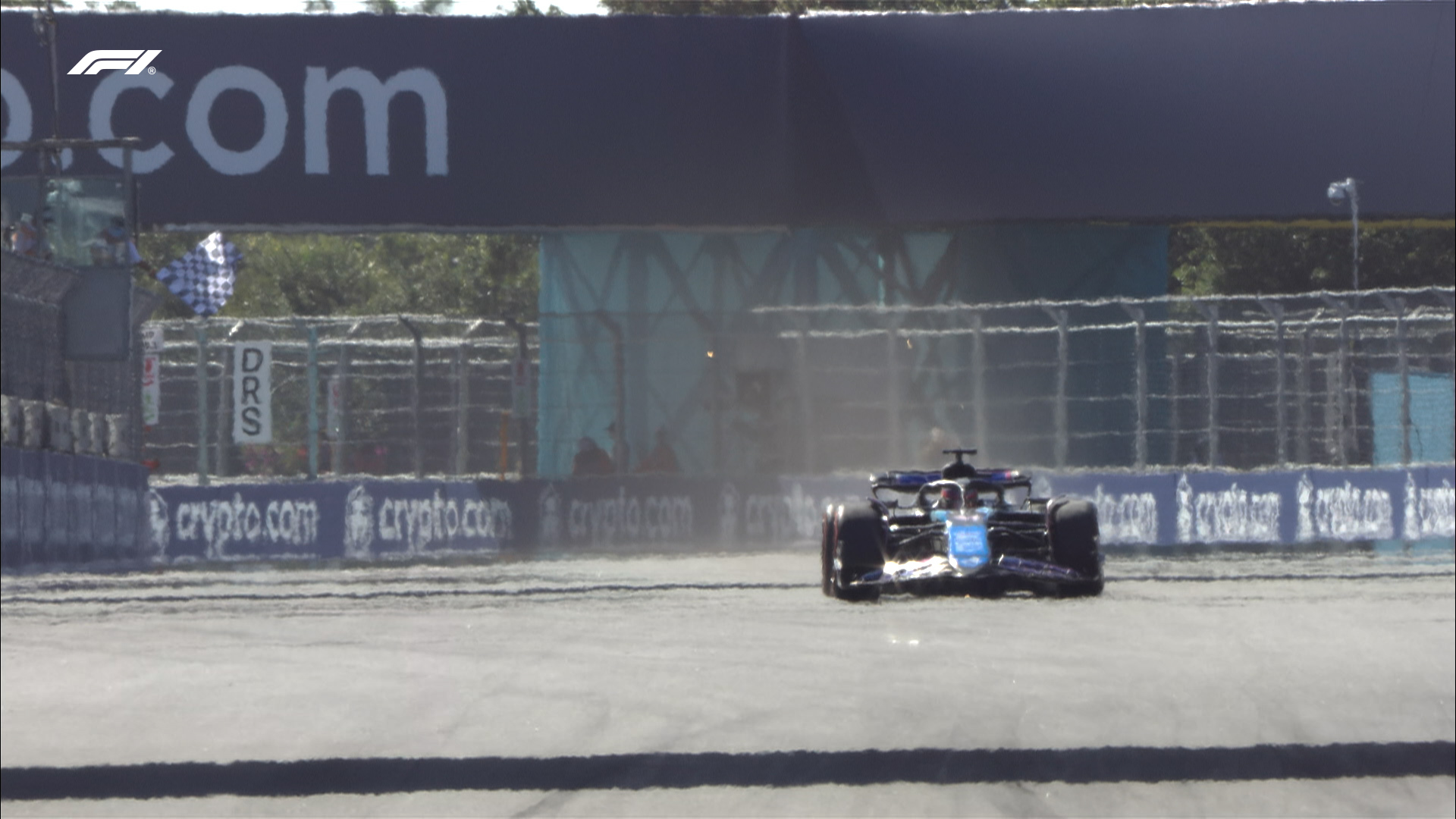 alpine f1 car miami gp