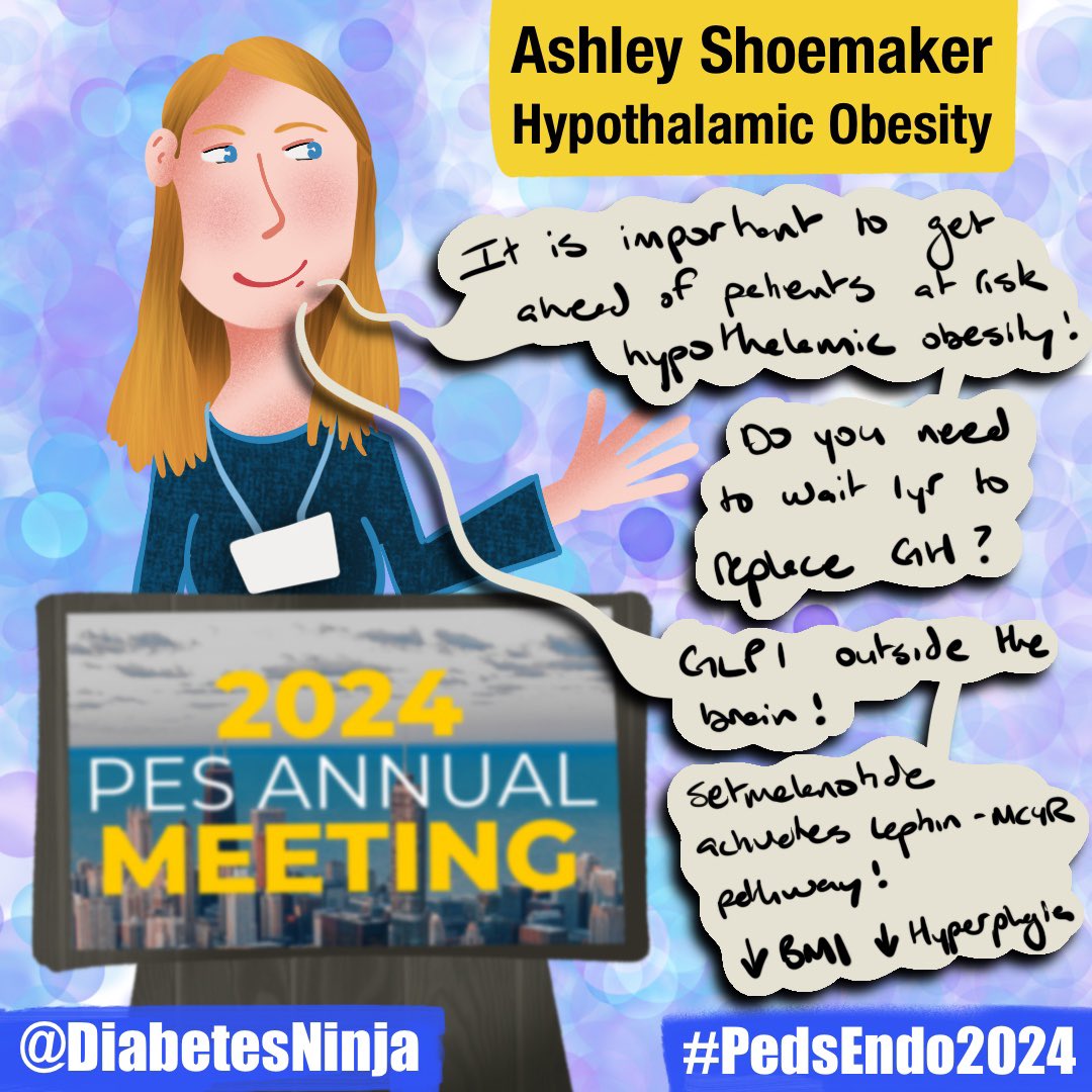 DiabetesNinja's tweet image. Super informative talk by Ashley Shoemaker @shoemakerendo on #Hypothalamic #Obesity at #PedsEndo2024 @PedsEndoSociety
