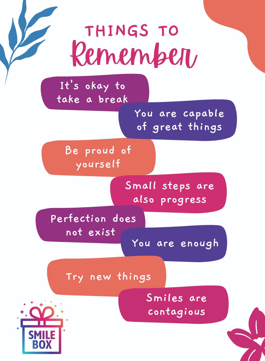 Motivational Messages via Smile Box.

This is one of many Positivity Postcards that are supplied for display in your Smile Stand, a key component of your Smile Box.

Buy yours, or one for friends / family, here: 

smile-box.co.uk

All enquiries to 01924 493300.

#smilebox