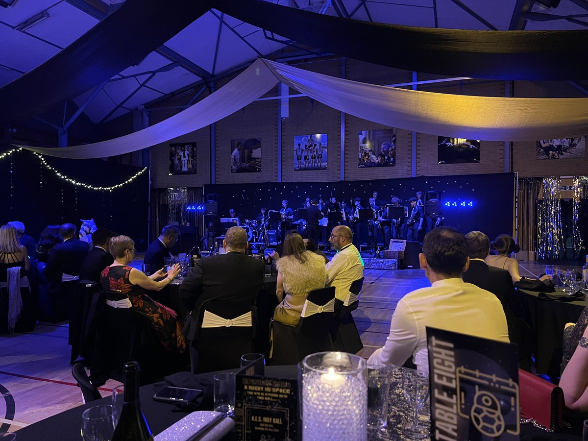 KESMayBall's tweet photo. Time for KERBB to strut their stuff! #KESMayBall @KES_Stratford https://t.co/2AnO1942wb
