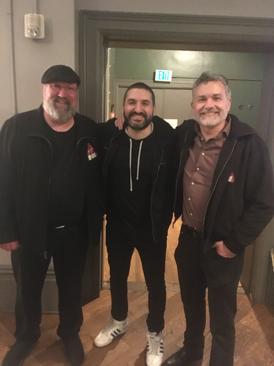 Still floating from last night’s incredible trumpeter Ibrahim Maalouf 🎺 Thank you to the kind & patient staff @AugustHall_SF that helped facilitate meeting Ibe afterwards! 👍
