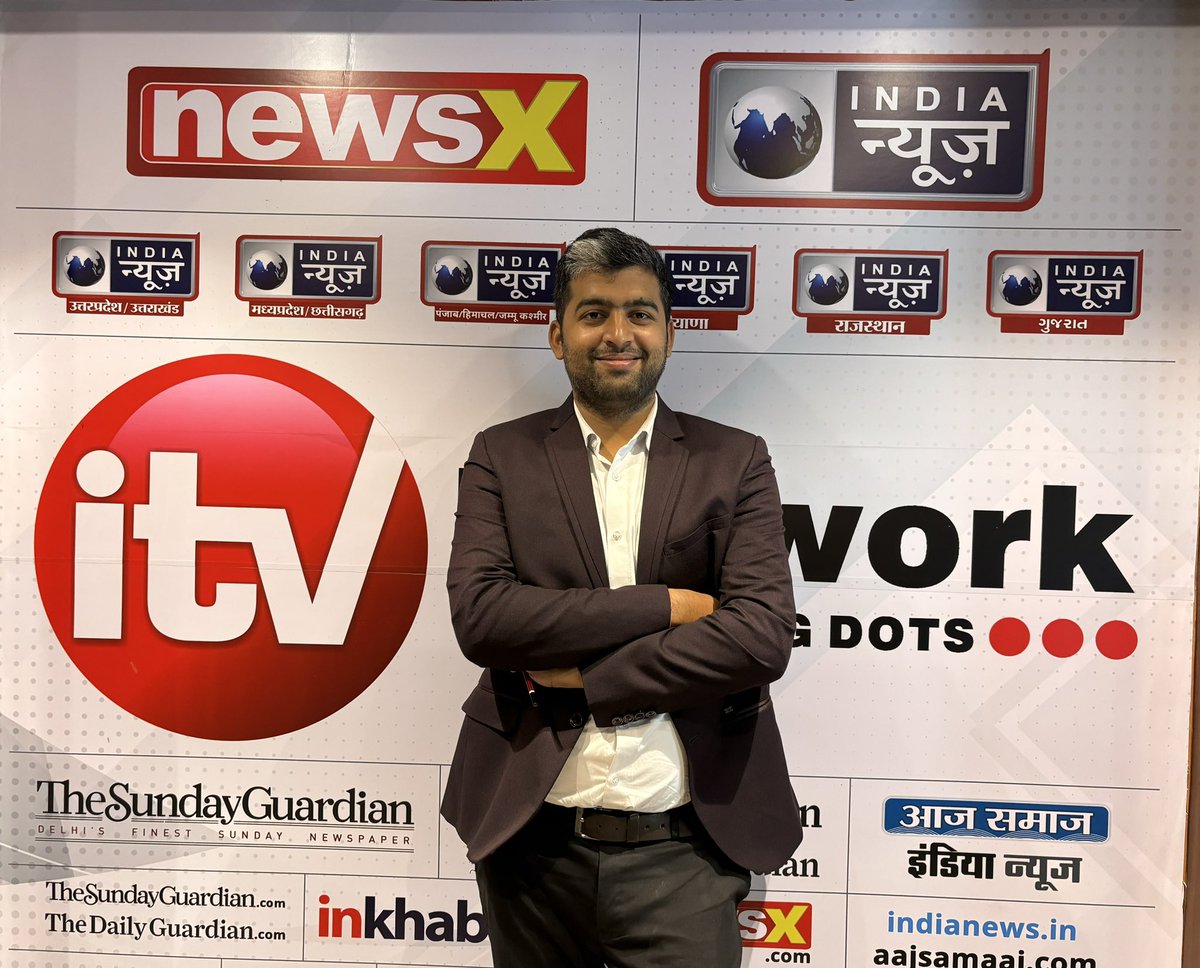 'New innings alert!

'Delighted to join @Indianews as a Sports Journalist!
 Ready to cover the most thrilling matches, interviews, sports stories and analysis from India and around the world! 

#IndiaNews #SportsJournalism 
@Inkhabar @NewsX @NetworkItv @indianewssports