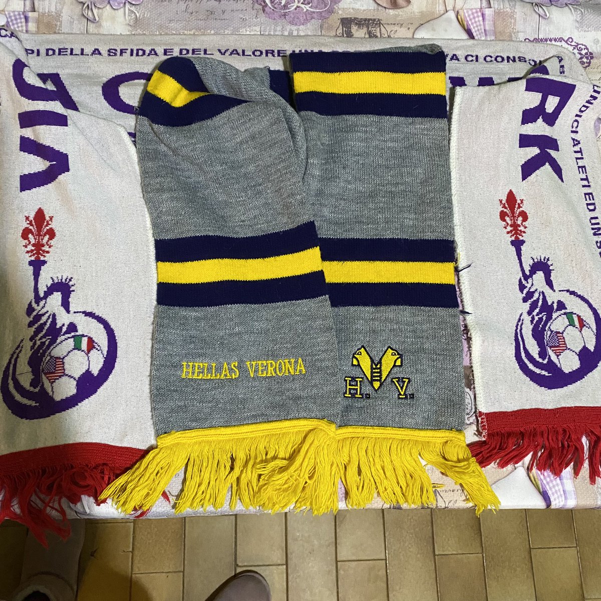 Pronta per domani! @HellasVeronaFC @acffiorentina dopo 20 anni o quasi torno al Bentegodi