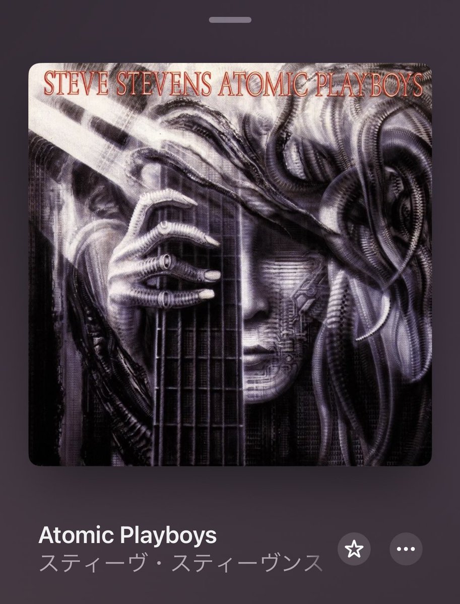 今日はSteve Stevensの誕生日だって
Exposedも好きだけど一番聴いたのは
Atomic Playboysかな
のたうち回ってギター弾くの最高
64歳らしいけどあんまり変わらない
ハピバ！
#SteveStevens
youtu.be/1Zm50TlBNdk?si…