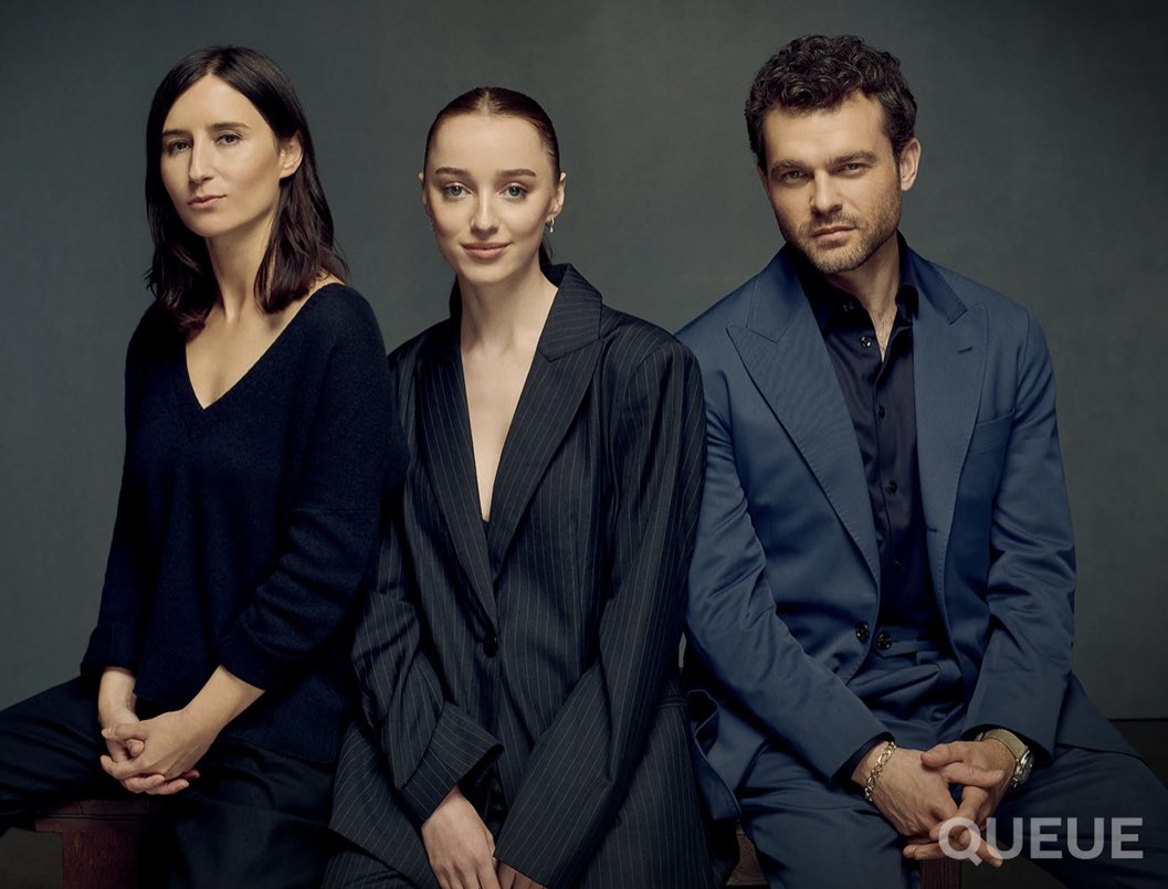 Alden Ehrenreich, Phoebe Dynevor and Chloe Domont in a photo shoot for Fair play. Photography by Sheryl Nields for Nextlix Queue. 🥰📸 Adoring Alden Ehrenreich - An Alden Ehrenreich Fansite >>> tumblr.com/babyjujubee