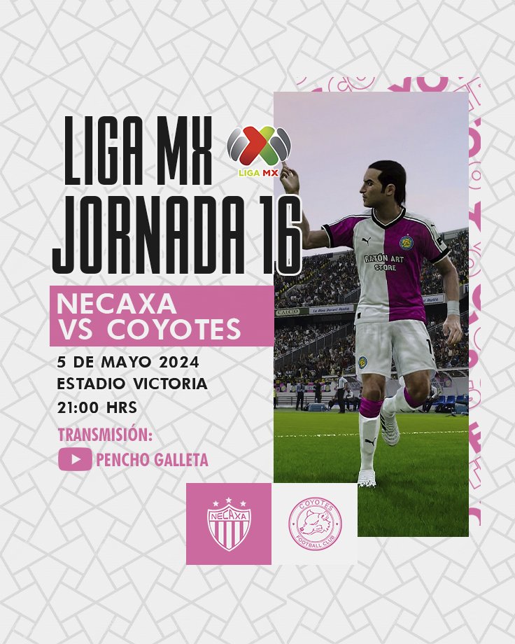 'Me electrocutaste Pedrito' ⚡

Visitamos aguascachondas para enfrentarnos en un electrizante encuentro al rayo, en la jornada 16. 

¡Nos vemos mañana! 🔥

🏟️Estadio Victoria
📆Domingo 5 de Mayo 2024
⏰9:00 PM

#PintatedeCoyote 🐺