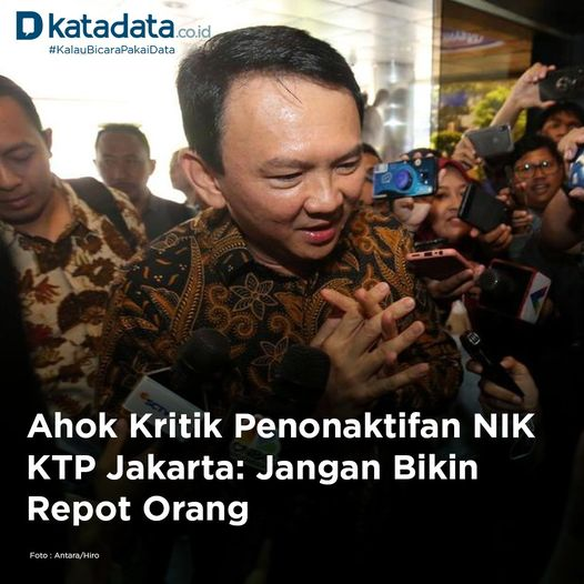 Menurut Ahok, hal yang penting adalah domisili rumah ketimbang domisili warganya. Ia mencontohkan seseorang dengan KTP Jakarta akan kerepotan bila ia meninggalkan Jakarta dalam waktu lama kemudian KTP-nya dinonaktifkan...