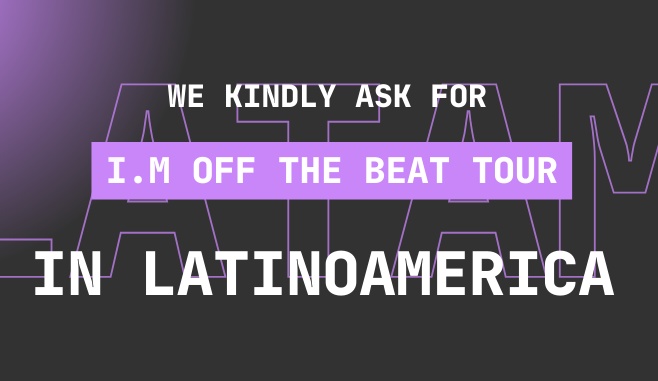 💜 OFF THE BEAT TOUR IN LATIN AMERICA 💜 @IMxSMEK @SonyMusic_Kpop