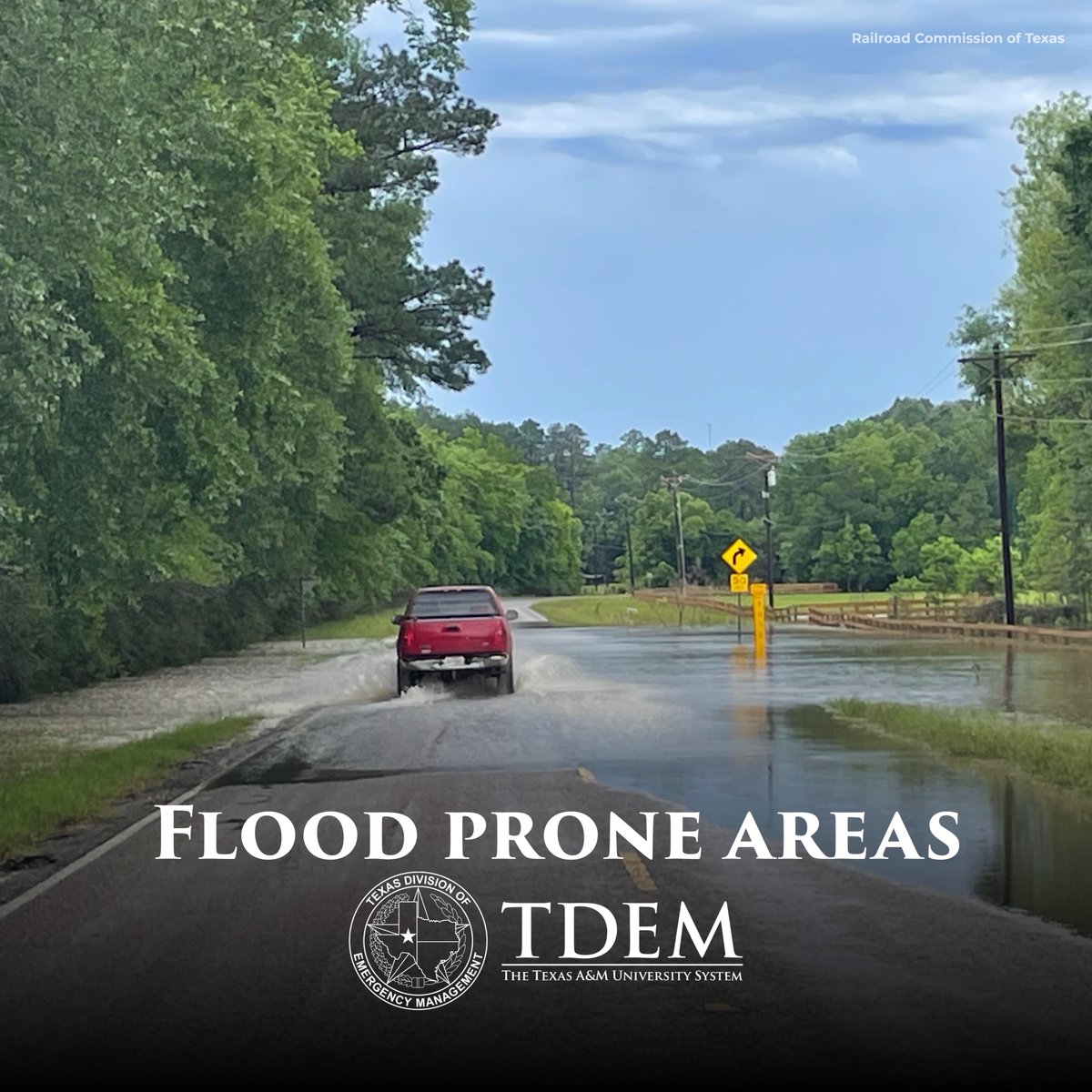 ⛈️Excessive rainfall can bring flooding to areas that aren’t typically flood zones.⛈️ Find flood risk info for your area and plan accordingly: texasflood.org #txwx